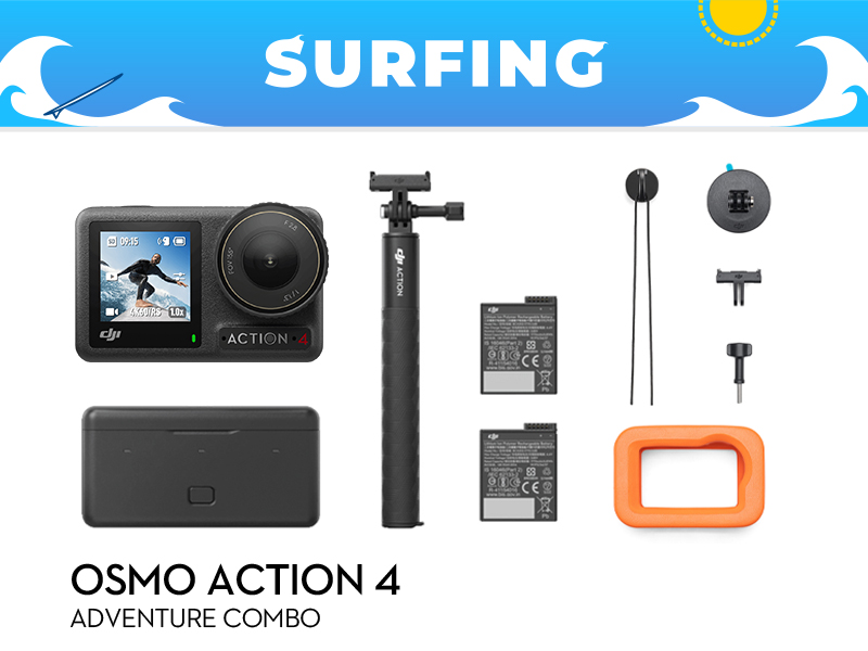 Osmo Action 4 Surfing Bundle